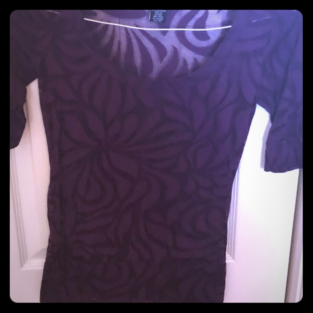 Purple blouse